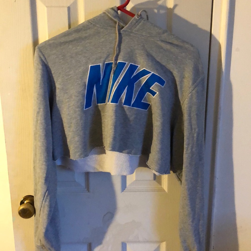 Nike cropped hoodie